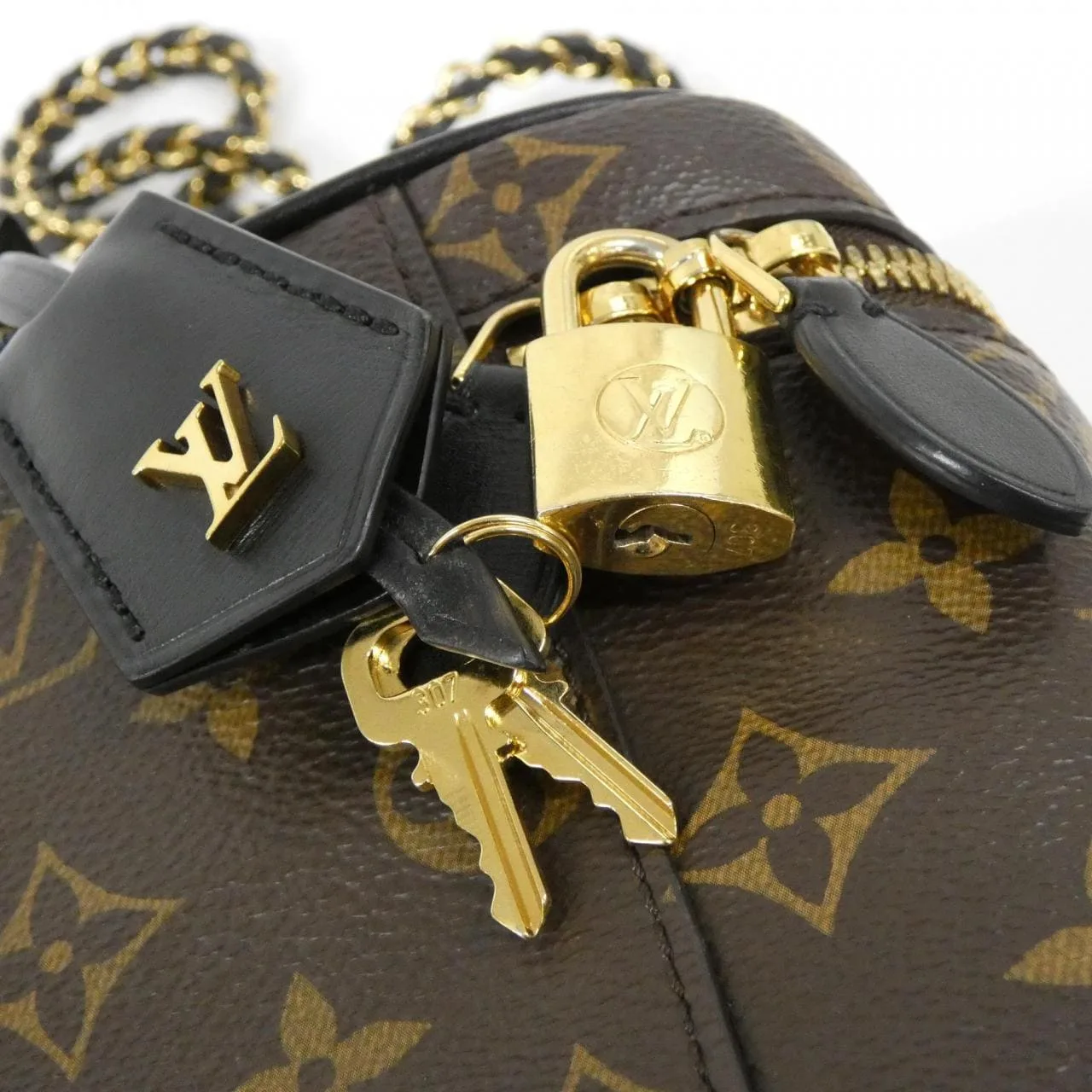 LOUIS VUITTON M45165 Handbag Monogram Black Monogram Rank A - Thumbnail 5