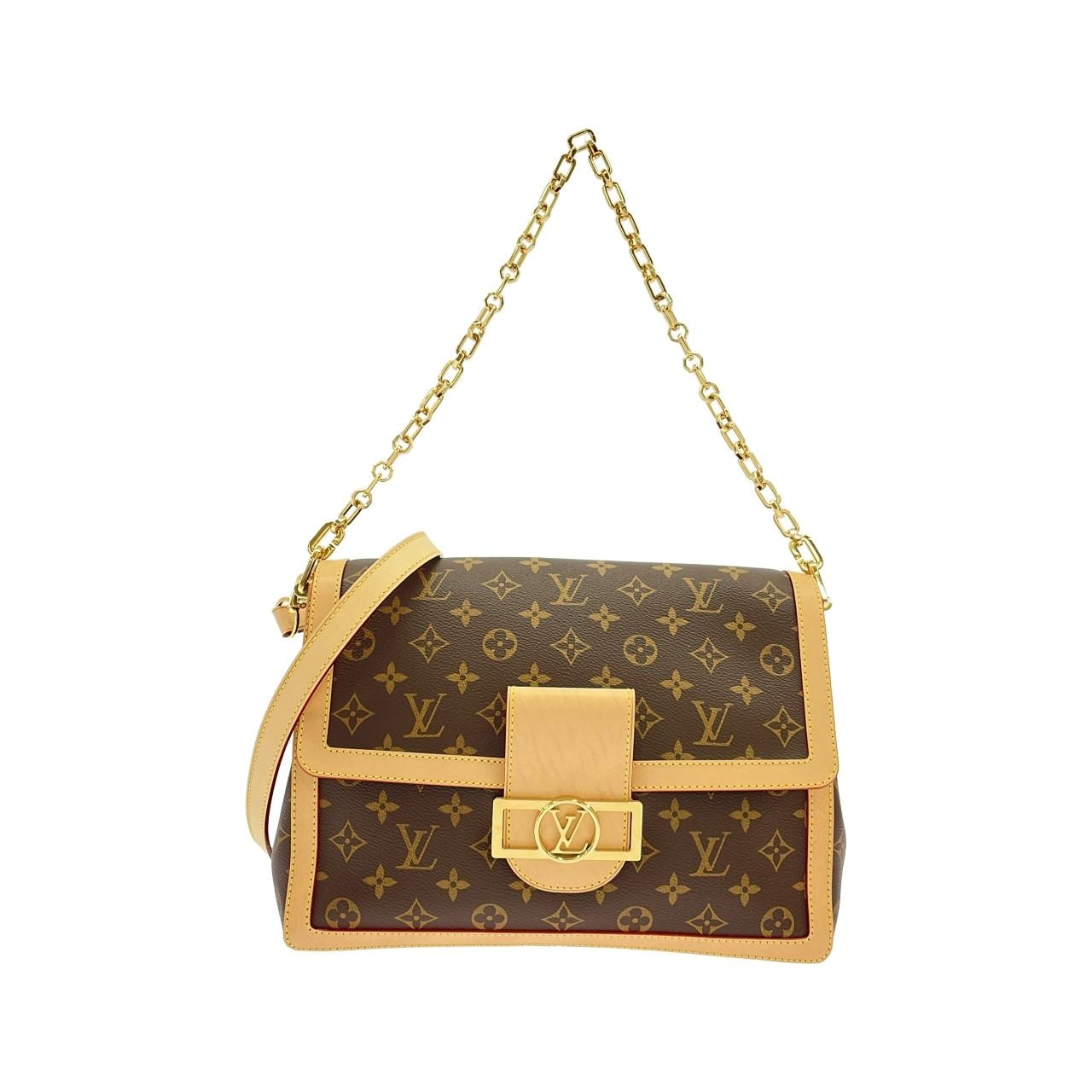 LOUIS VUITTON Dauphine M47149 Shoulder Bag Monogram