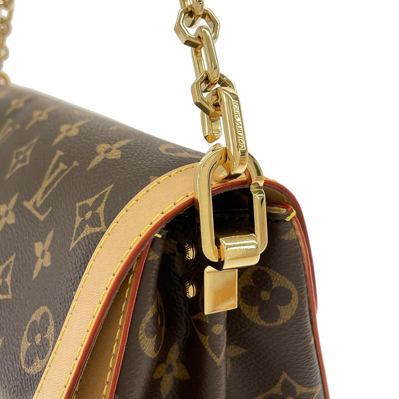 LOUIS VUITTON Dauphine M47149 Shoulder Bag Monogram Black Monogram Rank A - Thumbnail 7
