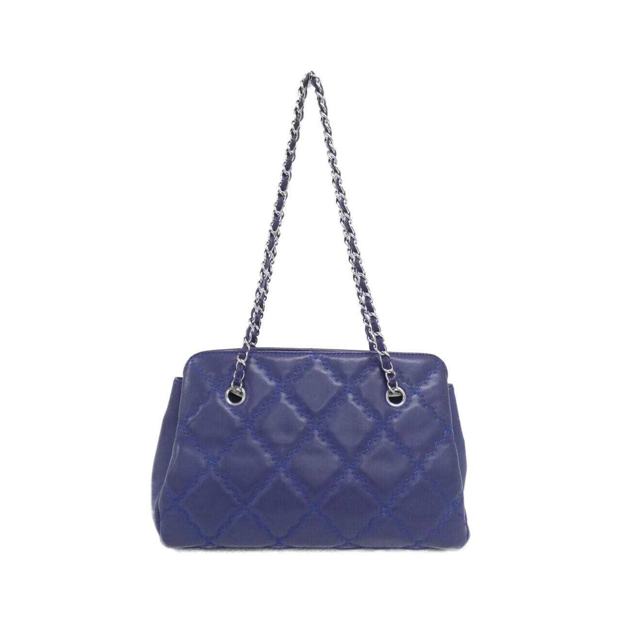 CHANEL 66134 Shoulder Bag 藍色 中古品A - 縮圖 2
