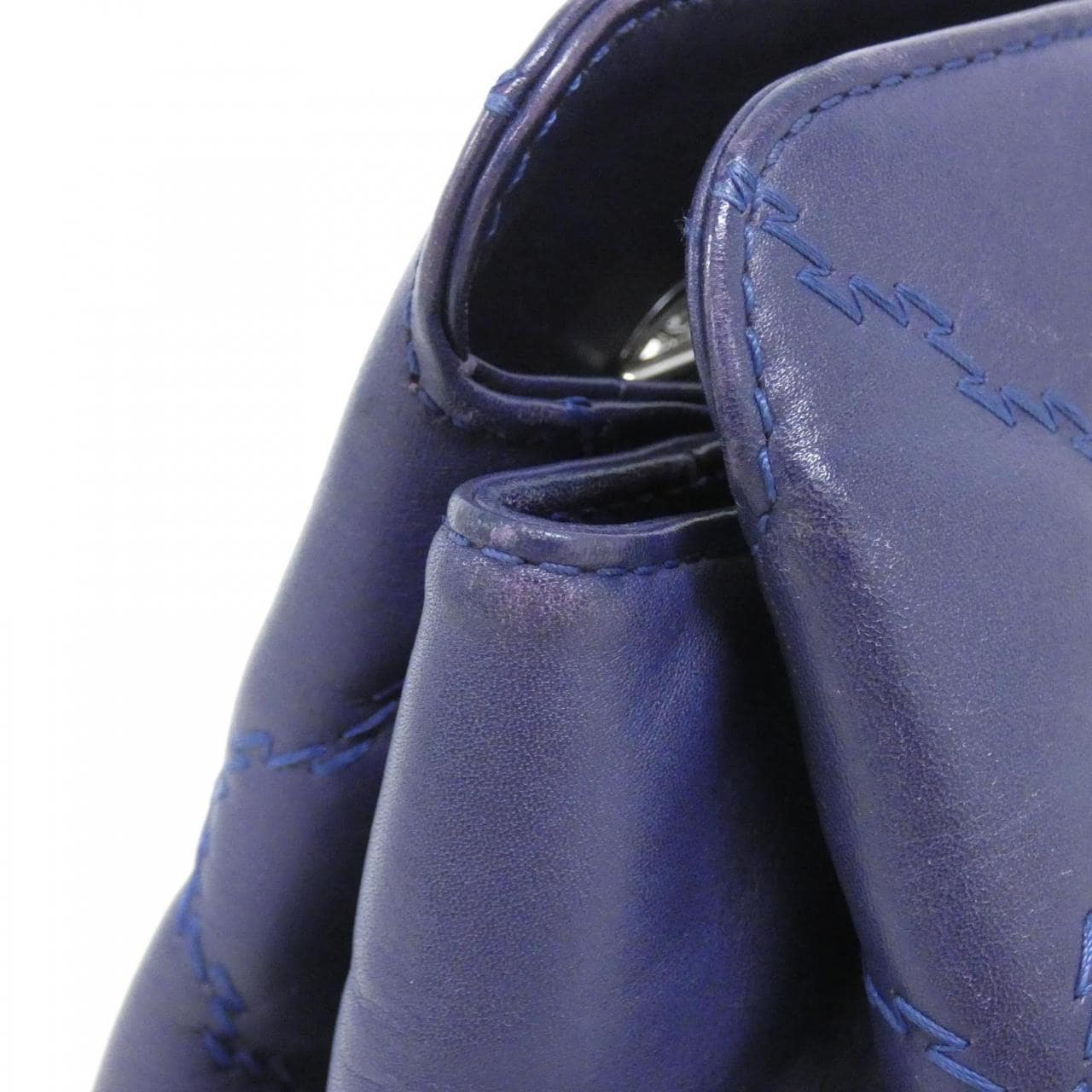 CHANEL 66134 Shoulder Bag 藍色 中古品A - 縮圖 5