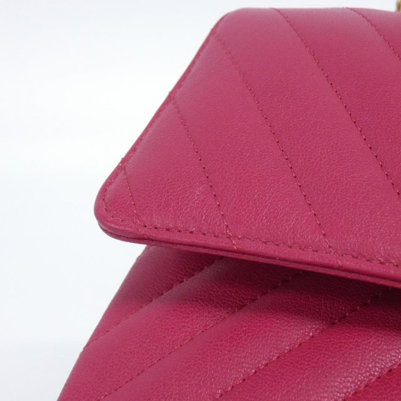 CHANEL 37586 Shoulder Bag 黑色 中古品A - 縮圖 5