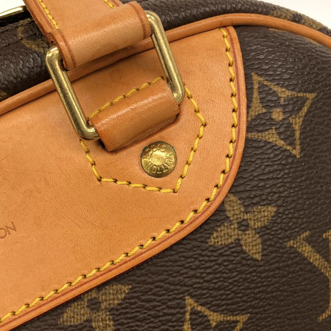 LOUIS VUITTON M41450 Handbag Monogram Black Monogram Rank B - Thumbnail 4