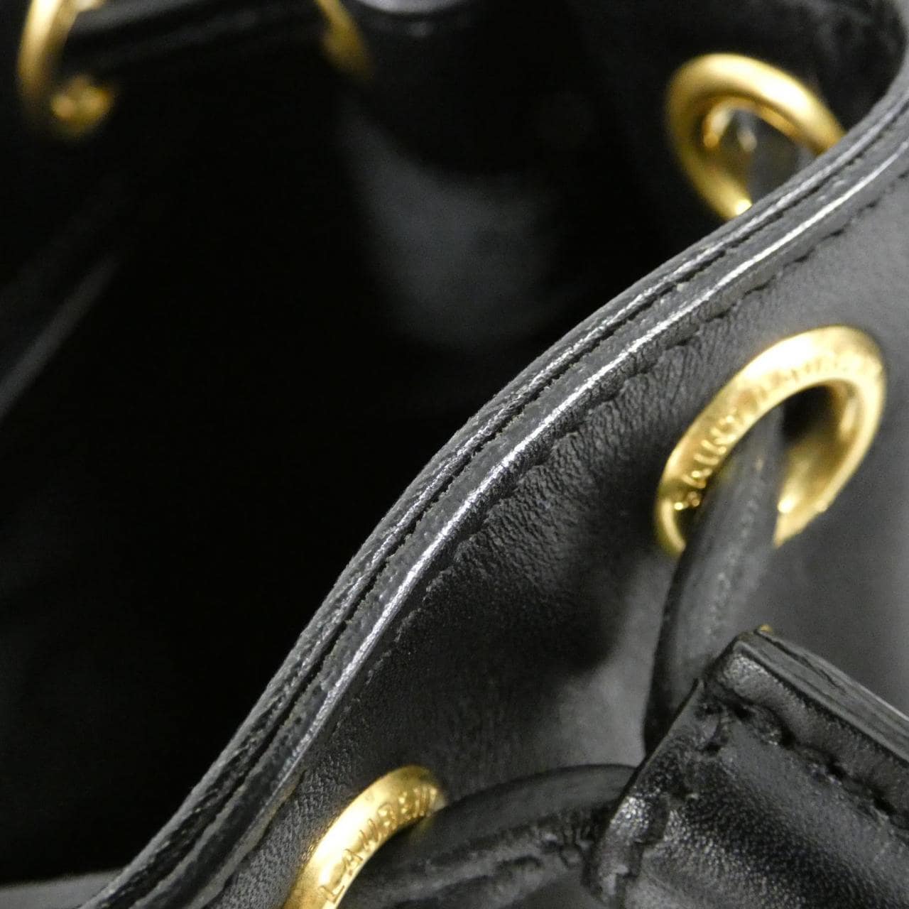 SAINT LAURENT 340240 C150J Shoulder Bag 黑色 中古品A - 縮圖 6