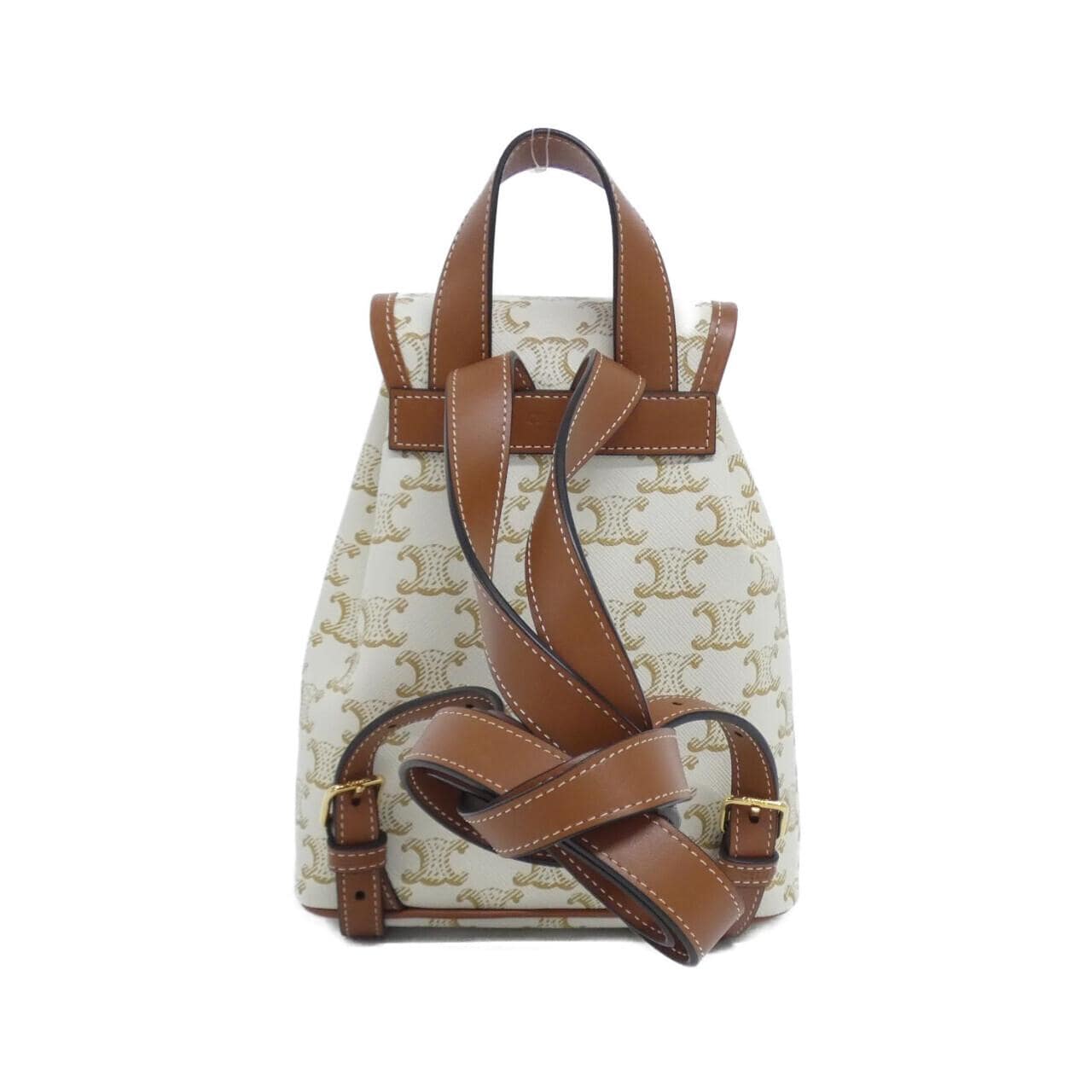 CELINE 197662CAS Backpack Canvas Black Canvas - Thumbnail 2