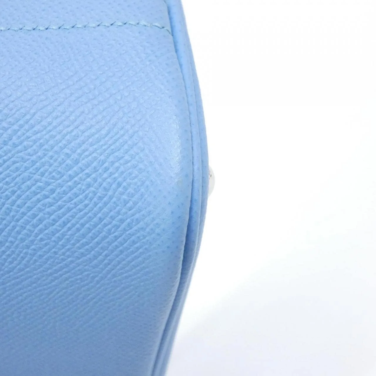 HERMES Bolide 041693CK Handbag Epsom 黑色 Epsom 皮 中古品A - 縮圖 4