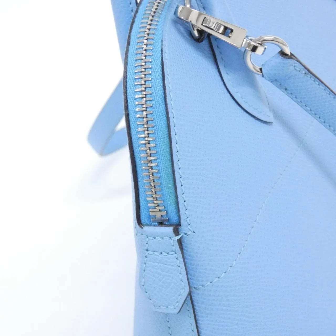 HERMES Bolide 041693CK Handbag Epsom 黑色 Epsom 皮 中古品A - 縮圖 6