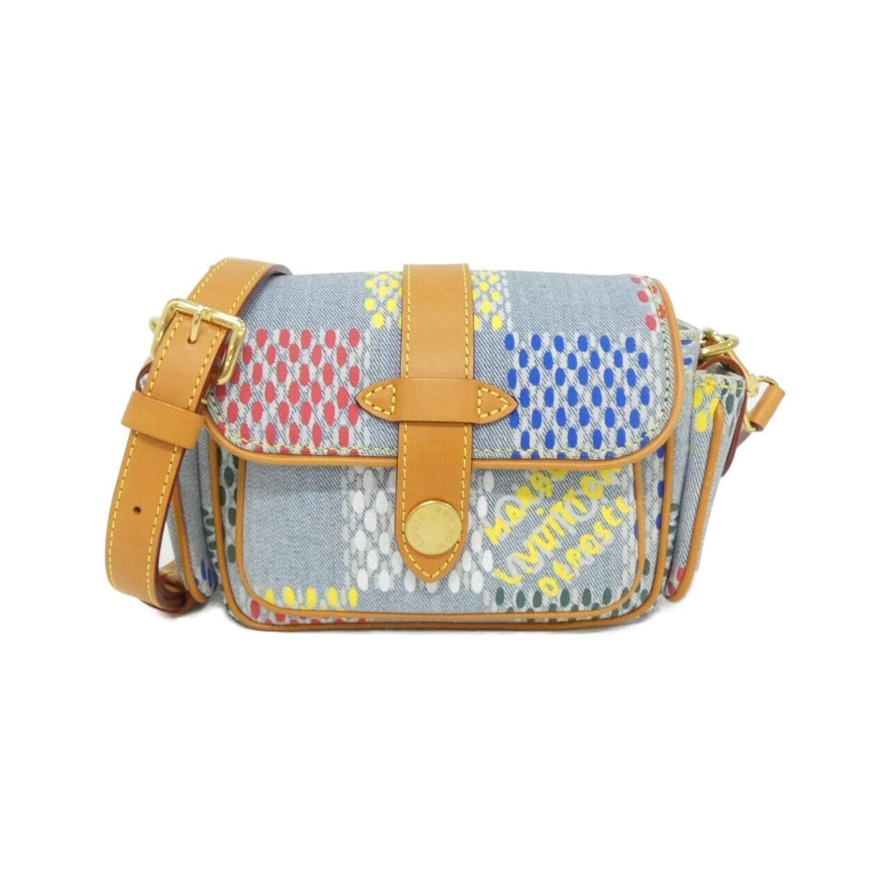 LOUIS VUITTON N00134 Shoulder Bag Denim