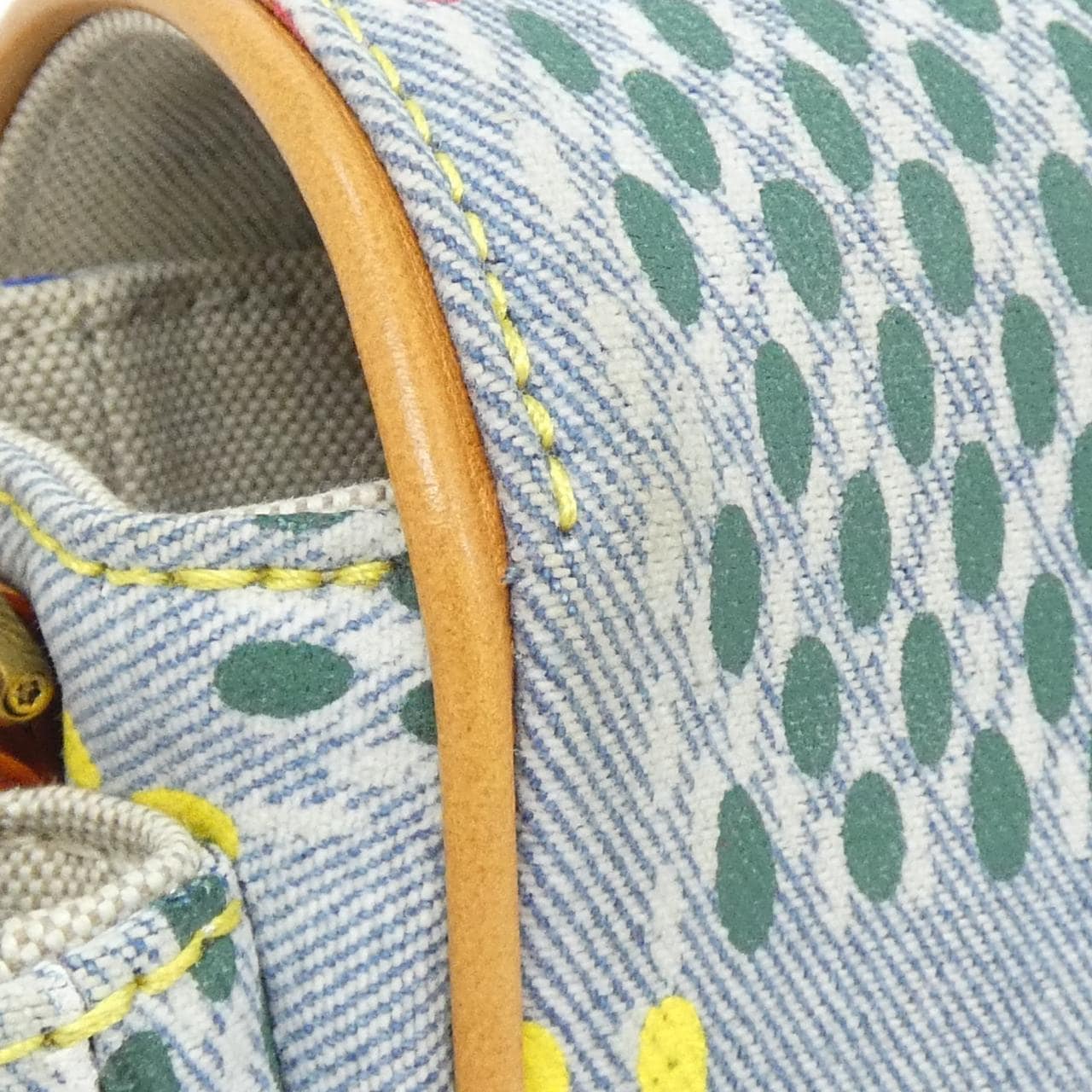 LOUIS VUITTON N00134 Shoulder Bag Denim Multicolor 牛仔布 中古品A - 縮圖 5