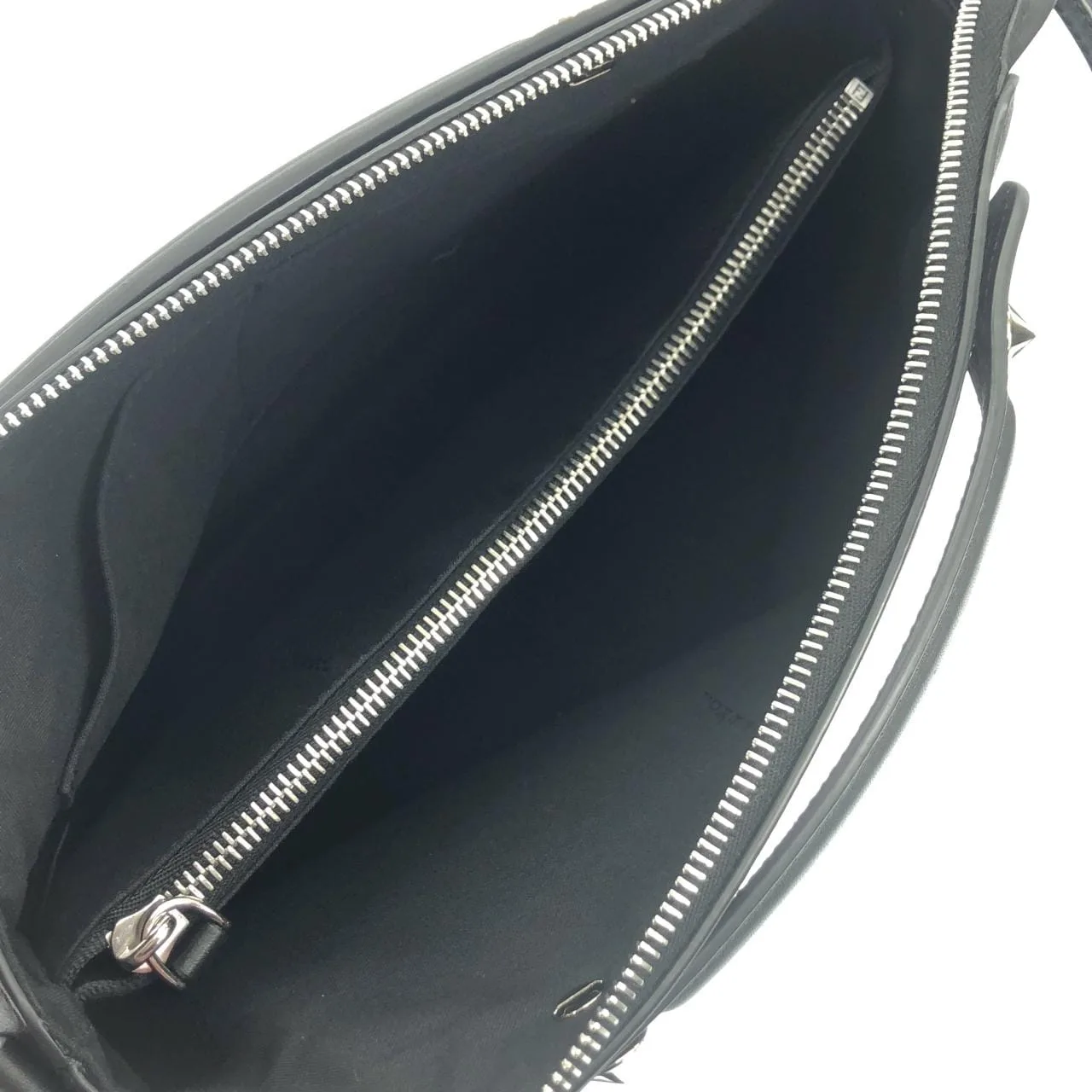 FENDI By The Way 8BL146 1D5 Handbag 黑色 中古品A - 縮圖 5