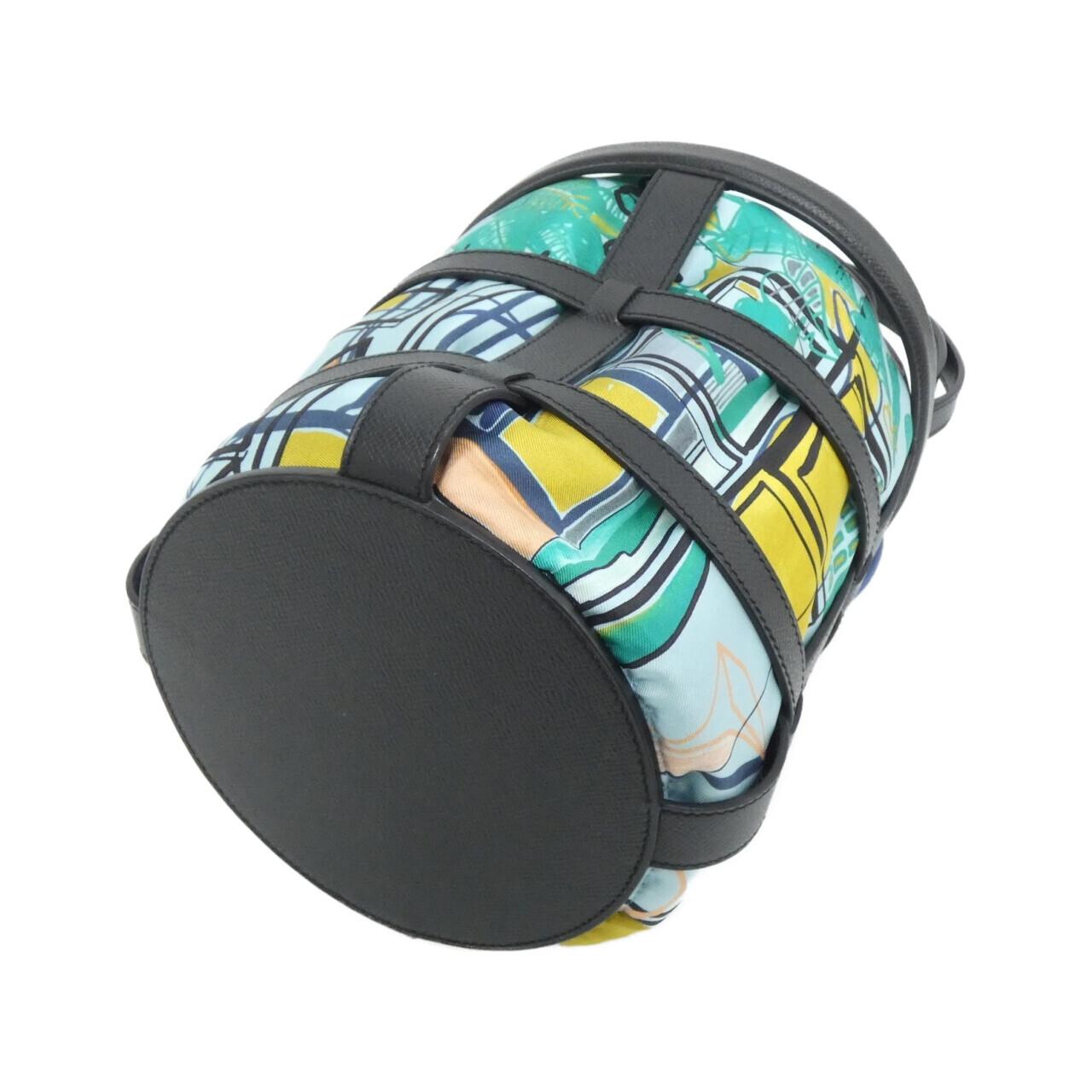 HERMES HERMÈS 070539CK+070543CK Shoulder Bag Epsom Black Epsom Leather - Thumbnail 3