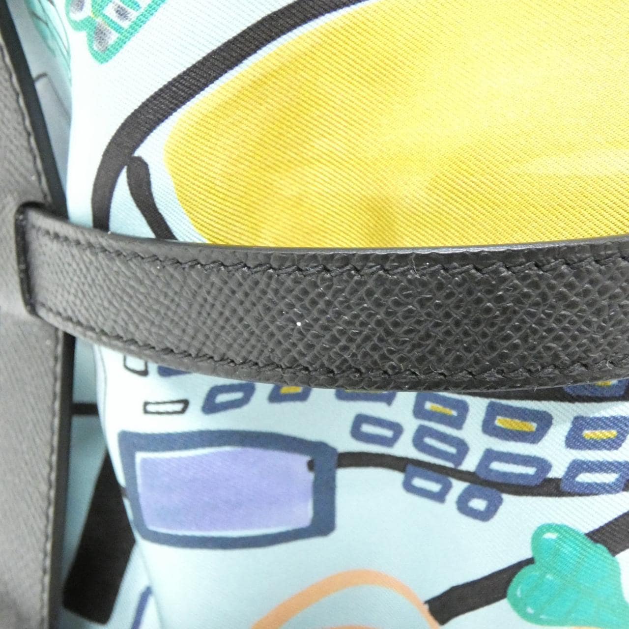 HERMES HERMÈS 070539CK+070543CK Shoulder Bag Epsom Black Epsom Leather - Thumbnail 6