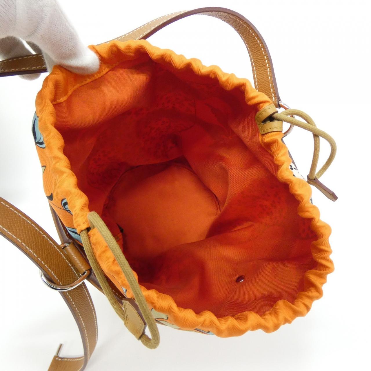 HERMES HERMÈS 070539CK+070544CK Shoulder Bag Epsom 金色 Epsom 皮 中古品A - 縮圖 9