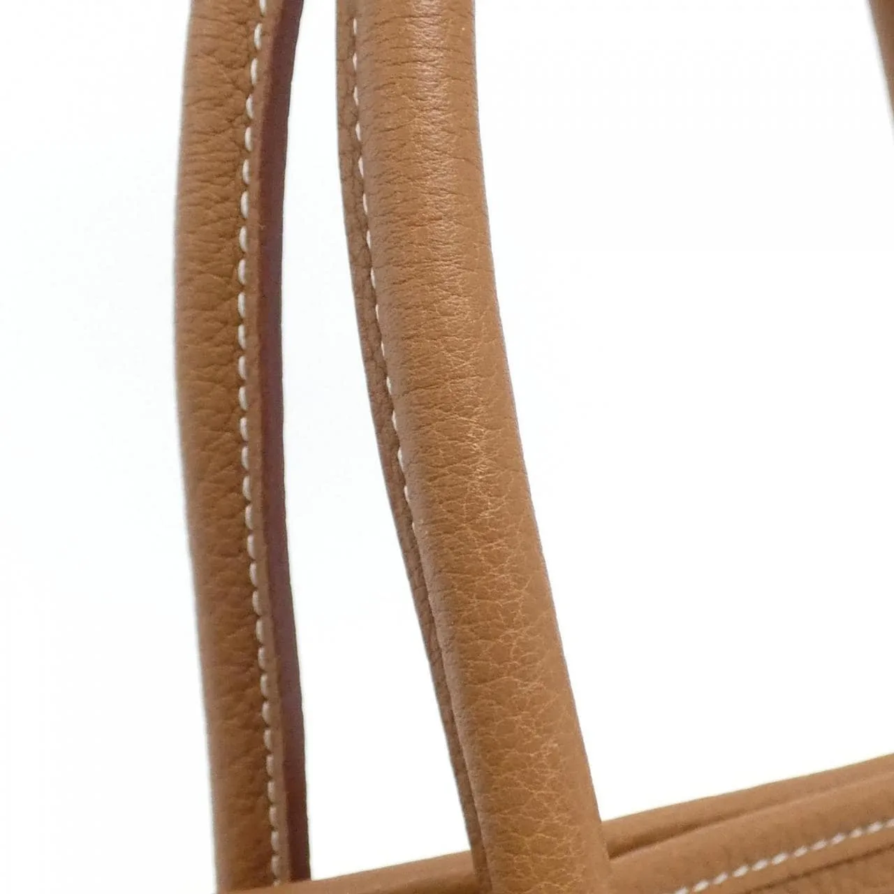 HERMES Garden Party 051559CK Tote 金色 中古品A - 縮圖 7