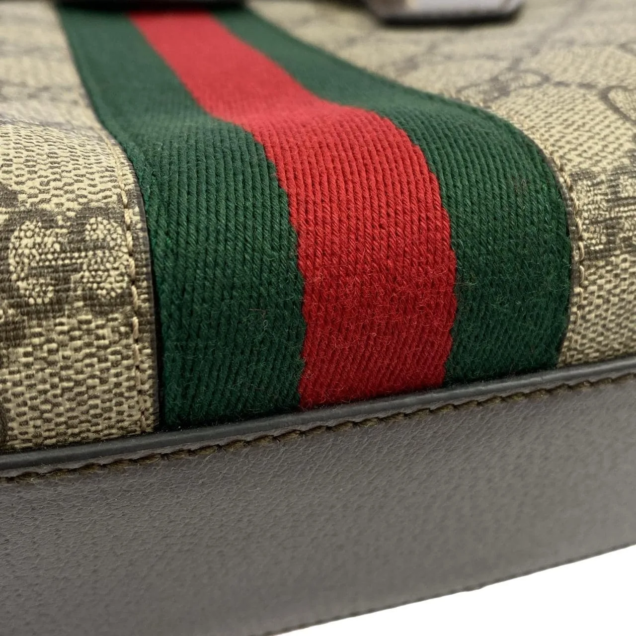 GUCCI 524532 K05NB Boston Canvas 黑色 帆布 中古品A - 縮圖 5
