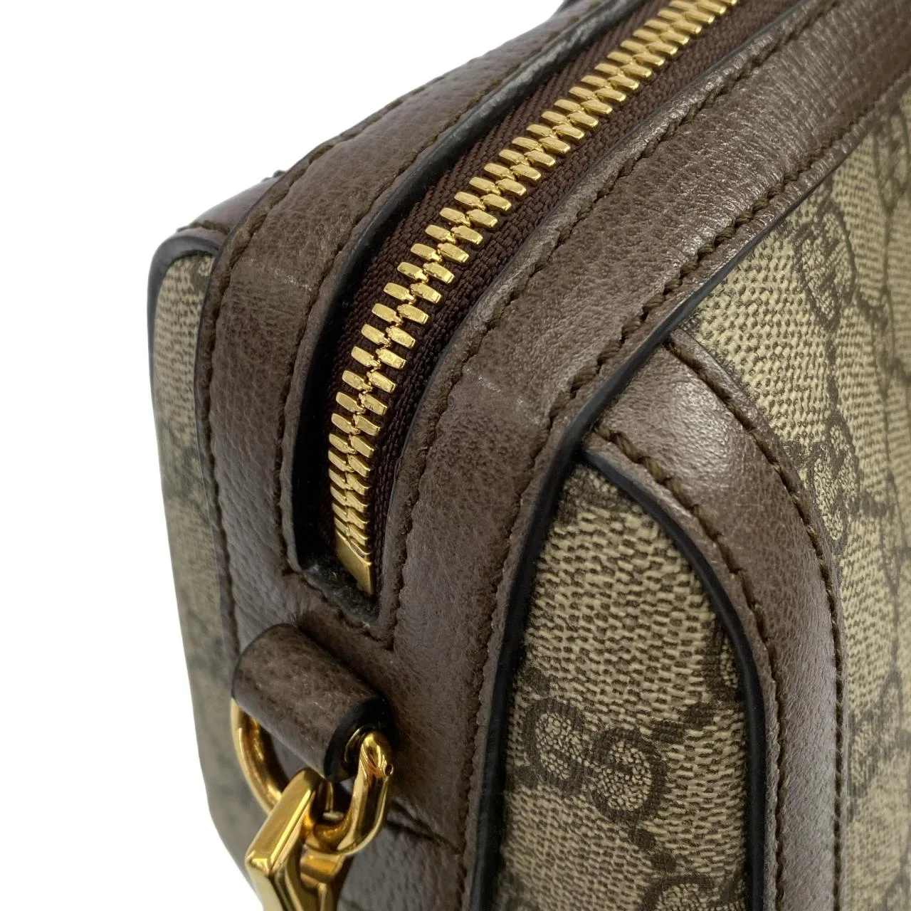 GUCCI 524532 K05NB Boston Canvas 黑色 帆布 中古品A - 縮圖 6