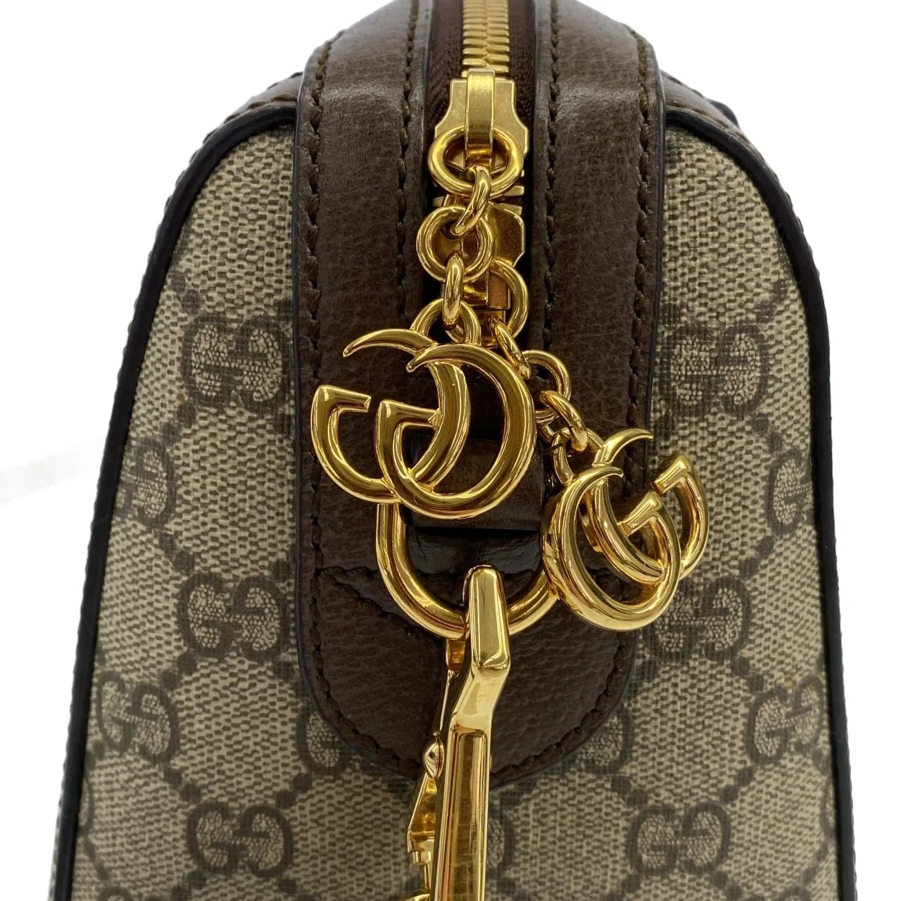 GUCCI 524532 K05NB Boston Canvas 黑色 帆布 中古品A - 縮圖 7