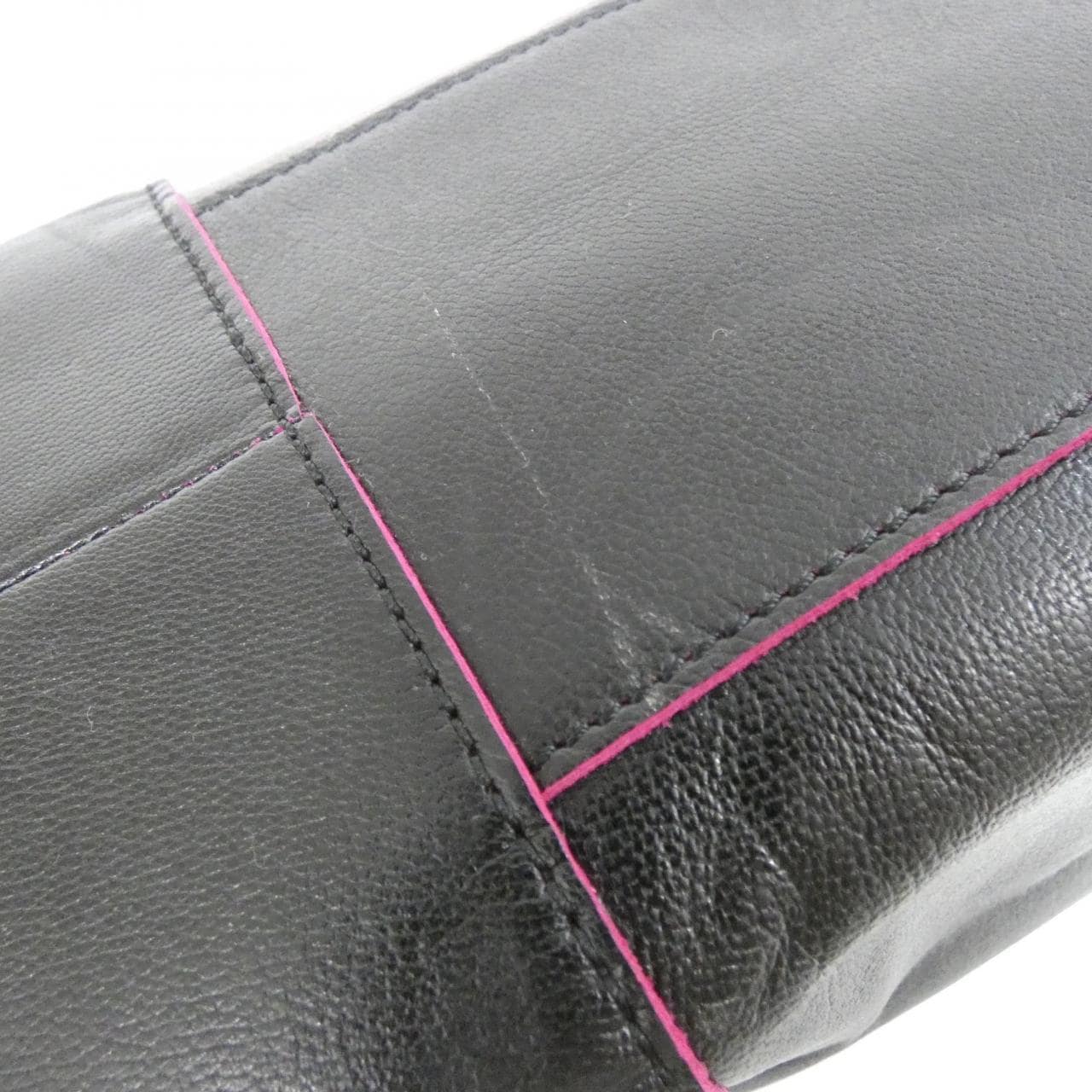 LOEWE Amazona Bag Leather Black Leather Rank A - Thumbnail 3