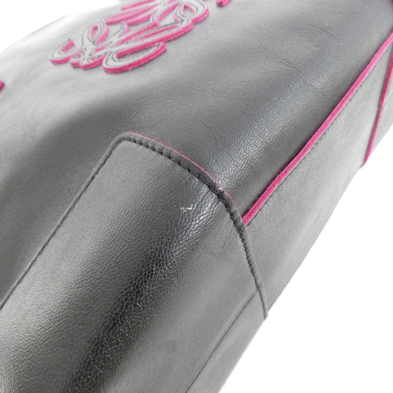 LOEWE Amazona Bag Leather Black Leather Rank A - Thumbnail 4