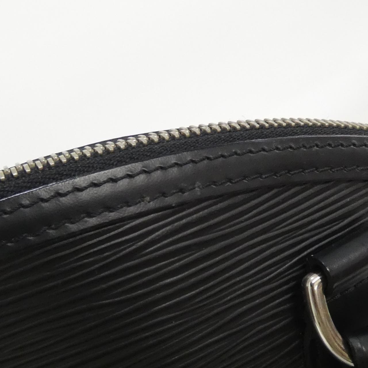 LOUIS VUITTON Lockit M42292 Bag Epi 黑色 Epi 中古品A - 縮圖 8