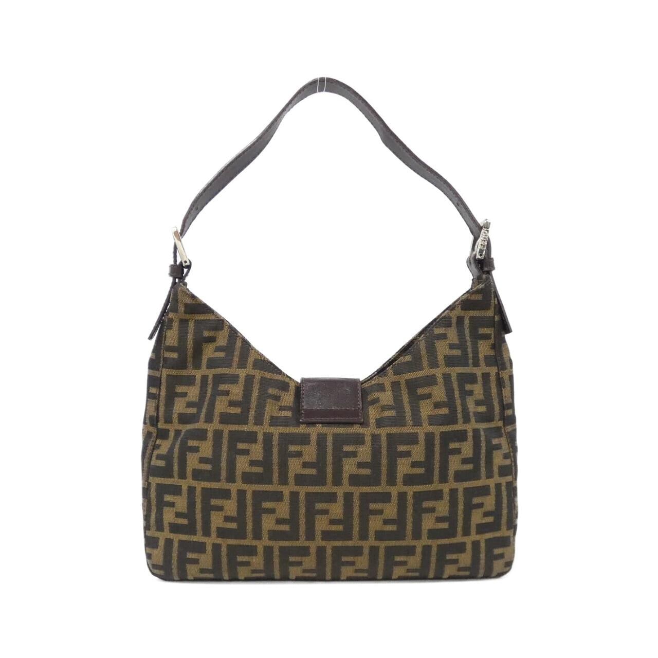 FENDI 26569 Shoulder Bag Canvas 黑色 帆布 中古品A - 縮圖 2