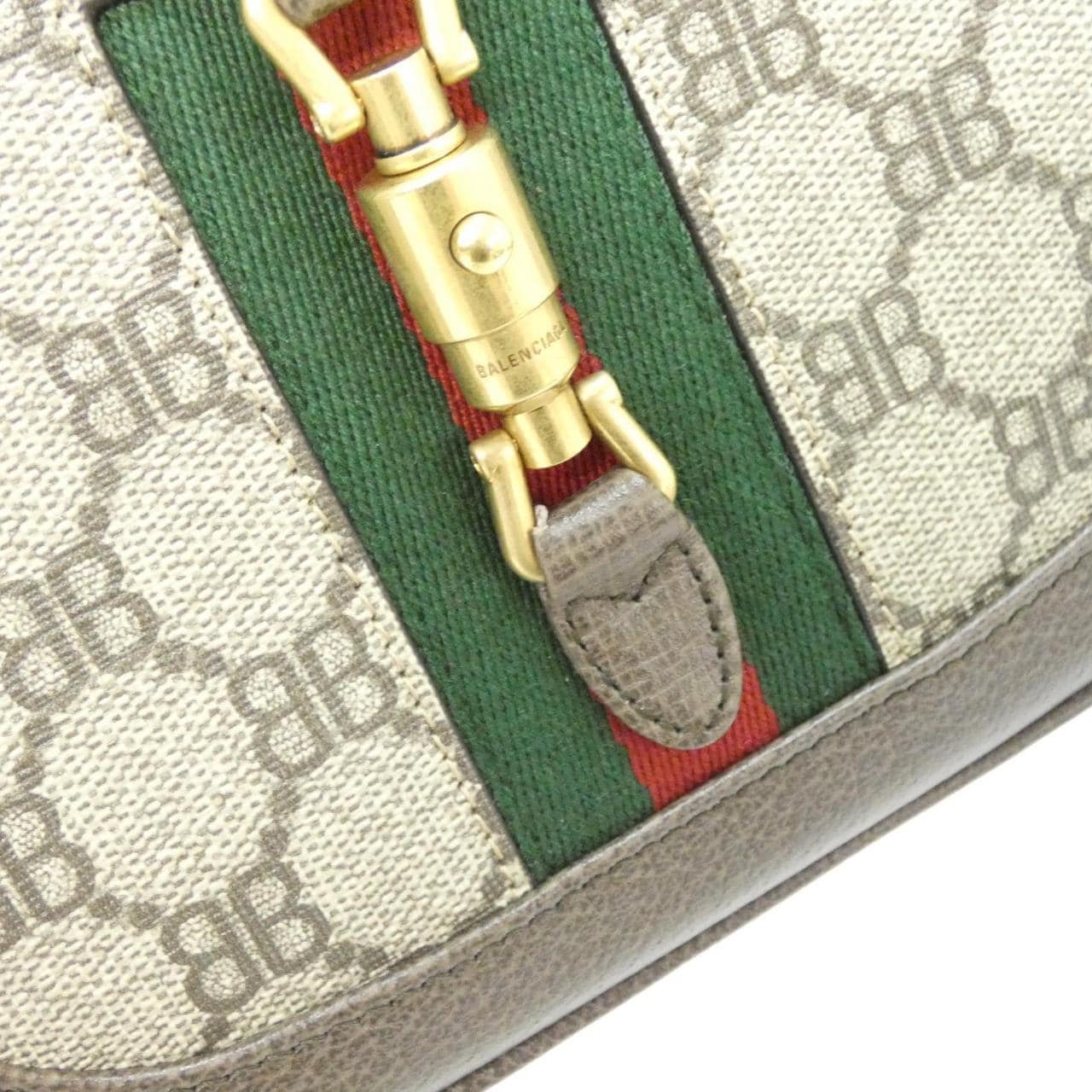 BALENCIAGA 680132 2103U Bag Canvas 黑色 帆布 中古品A - 縮圖 4