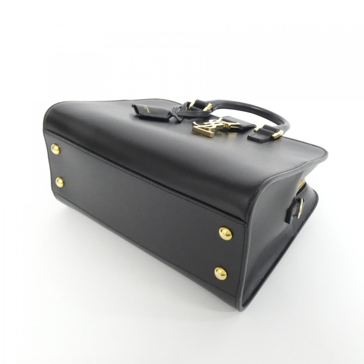 SAINT LAURENT 568853 DV70O Bag Monogram Black Monogram - Thumbnail 3