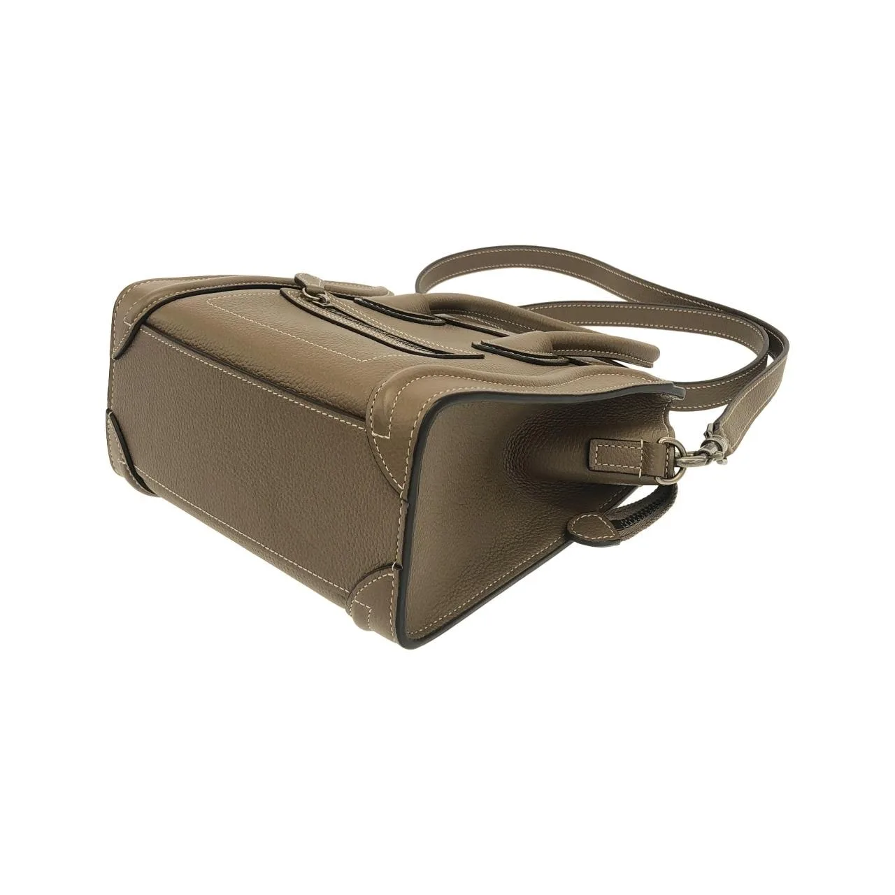 CELINE Luggage 189243DRU Handbag 黑色 中古品A - 縮圖 3