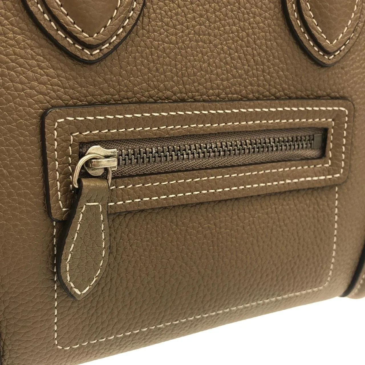 CELINE Luggage 189243DRU Handbag 黑色 中古品A - 縮圖 7