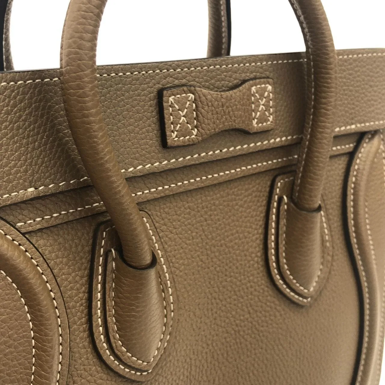 CELINE Luggage 189243DRU Handbag 黑色 中古品A - 縮圖 8