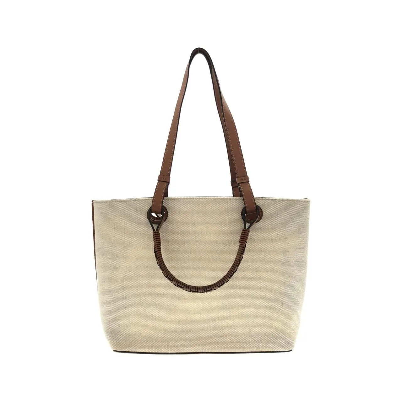 LOEWE Balloon A717S72X06 Tote Lambskin 黑色 羊皮 中古品B - 縮圖 2