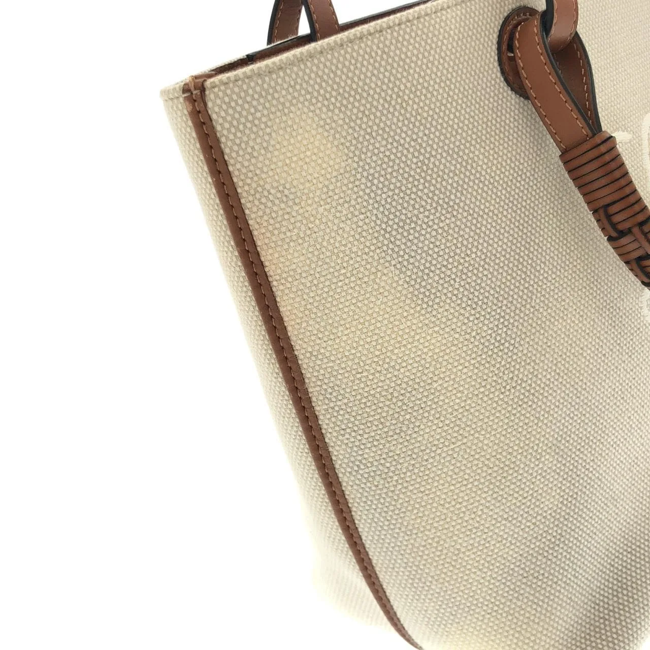 LOEWE Balloon A717S72X06 Tote Lambskin 黑色 羊皮 中古品B - 縮圖 4