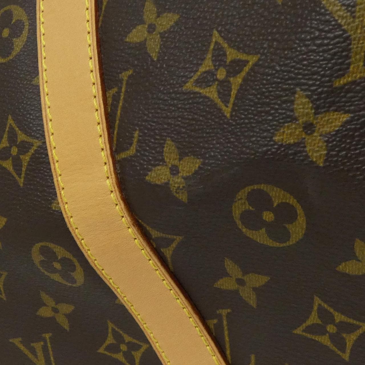 LOUIS VUITTON Keepall M41414 Boston Bag Monogram Black Monogram Rank A - Thumbnail 3