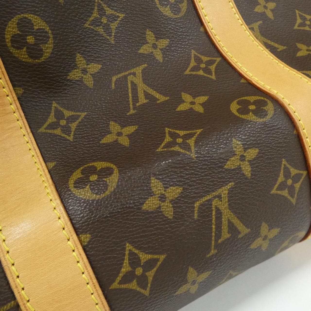LOUIS VUITTON Keepall M41414 Boston Bag Monogram Black Monogram Rank A - Thumbnail 4
