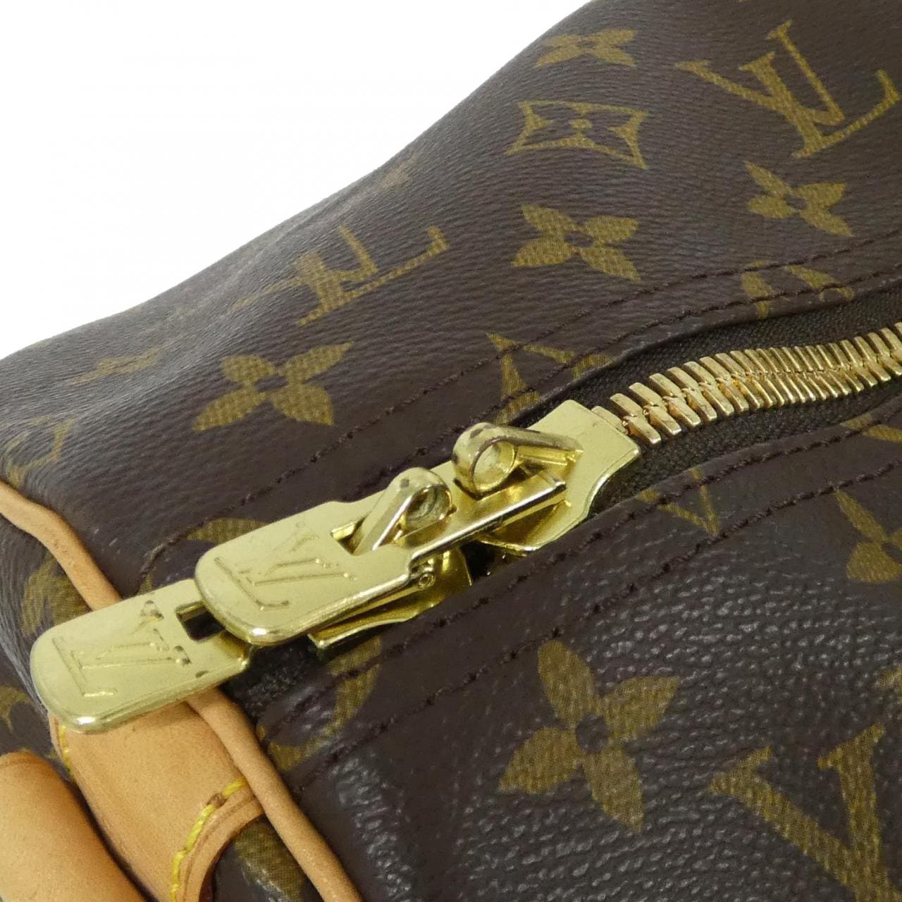 LOUIS VUITTON Keepall M41414 Boston Bag Monogram Black Monogram Rank A - Thumbnail 6