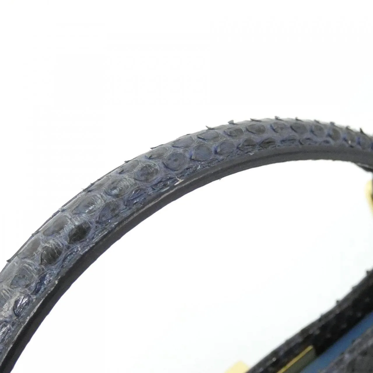 FENDI Peekaboo 8BN244 U95 Handbag Python Blue Python - Thumbnail 4