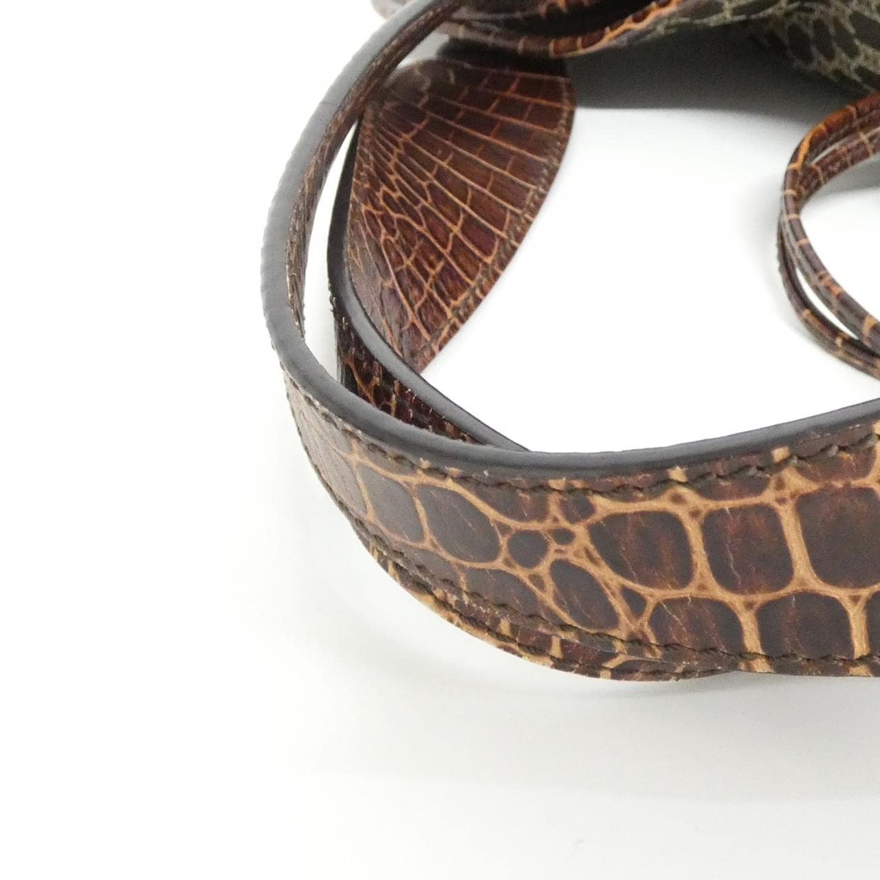 CELINE 160662BLN Shoulder Bag Canvas Black Canvas - Thumbnail 7