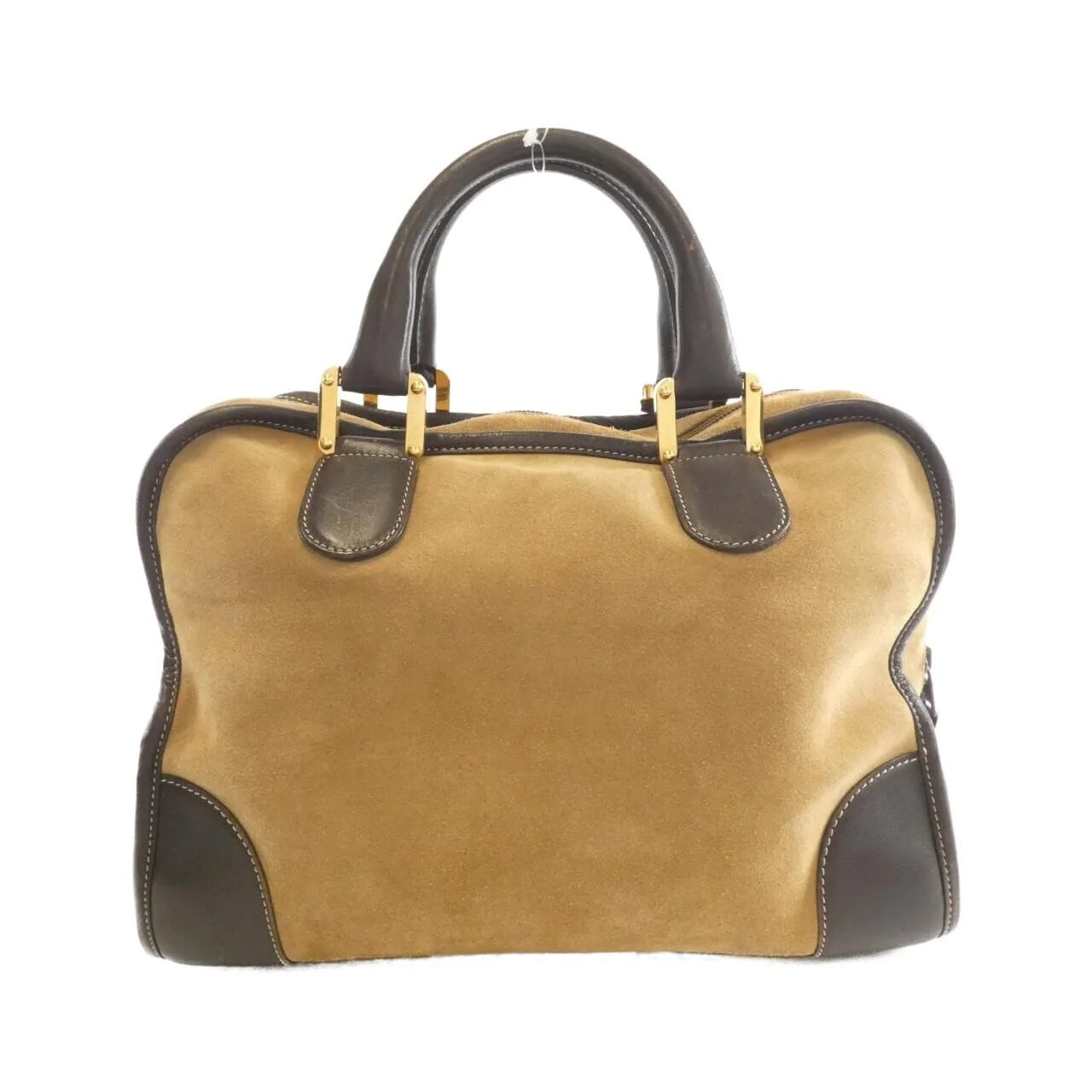 LOEWE Amazona Handbag 米色 中古品B - 縮圖 2