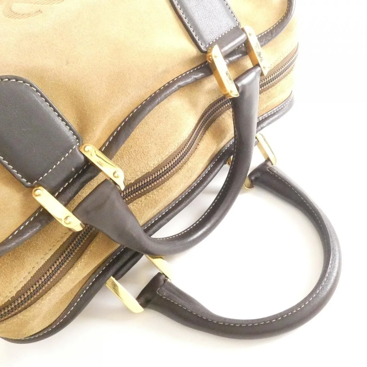 LOEWE Amazona Handbag 米色 中古品B - 縮圖 6