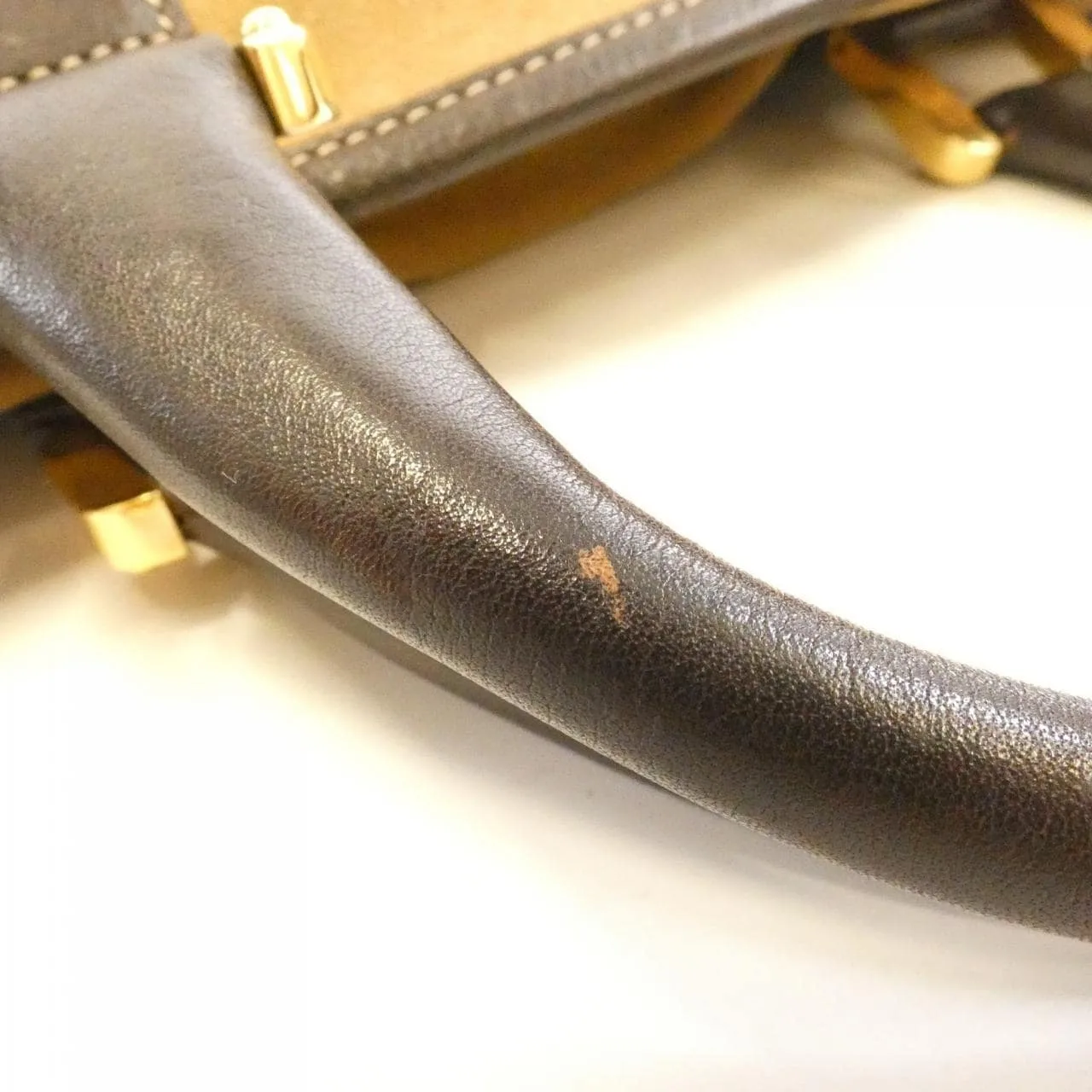 LOEWE Amazona Handbag 米色 中古品B - 縮圖 8