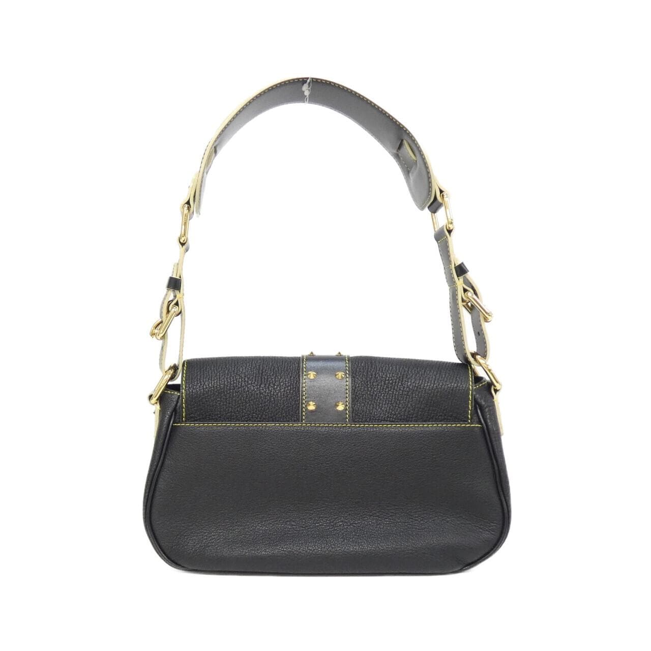 LOUIS VUITTON M91784 Shoulder Bag Leather 黑色 皮革 - 縮圖 2