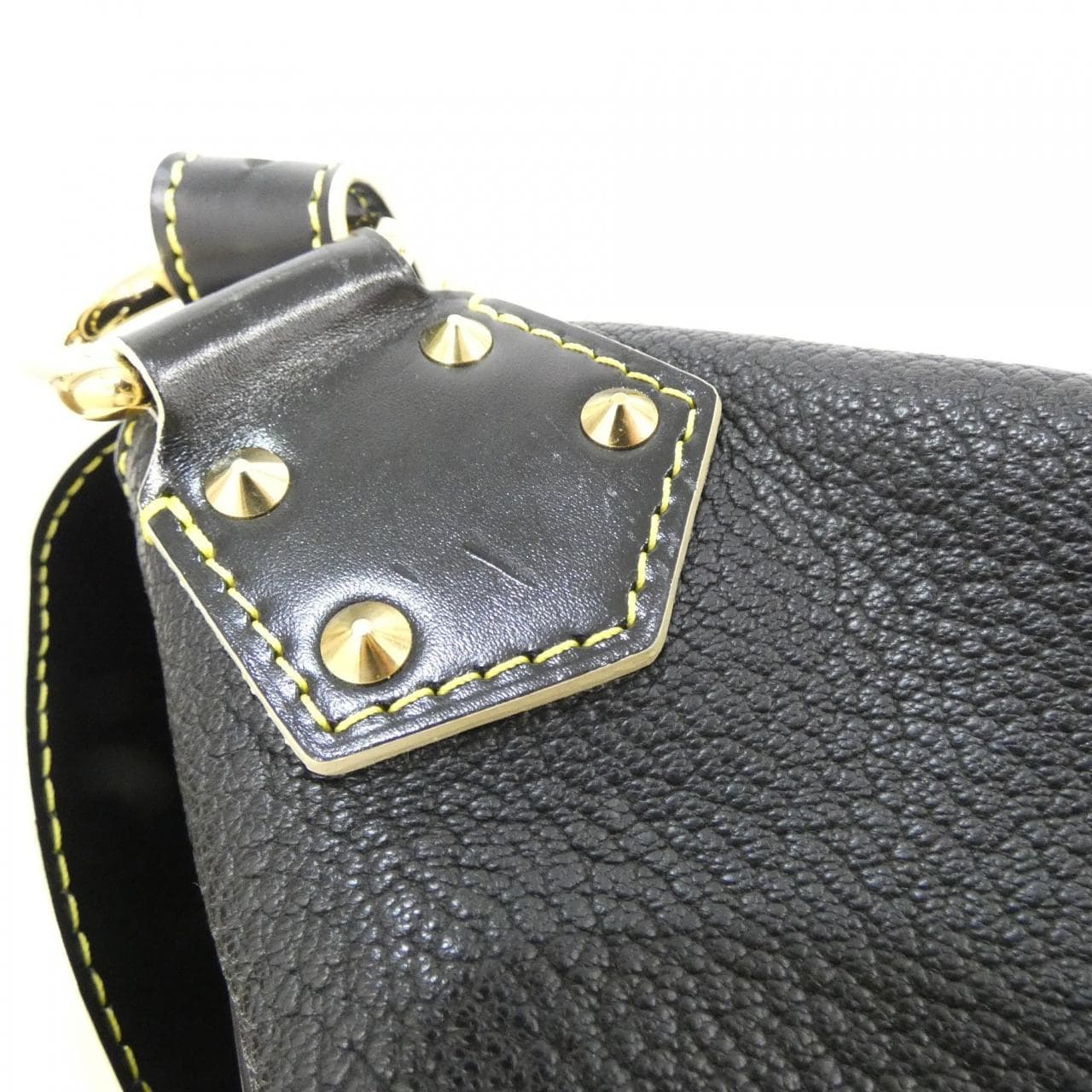 LOUIS VUITTON M91784 Shoulder Bag Leather 黑色 皮革 - 縮圖 4