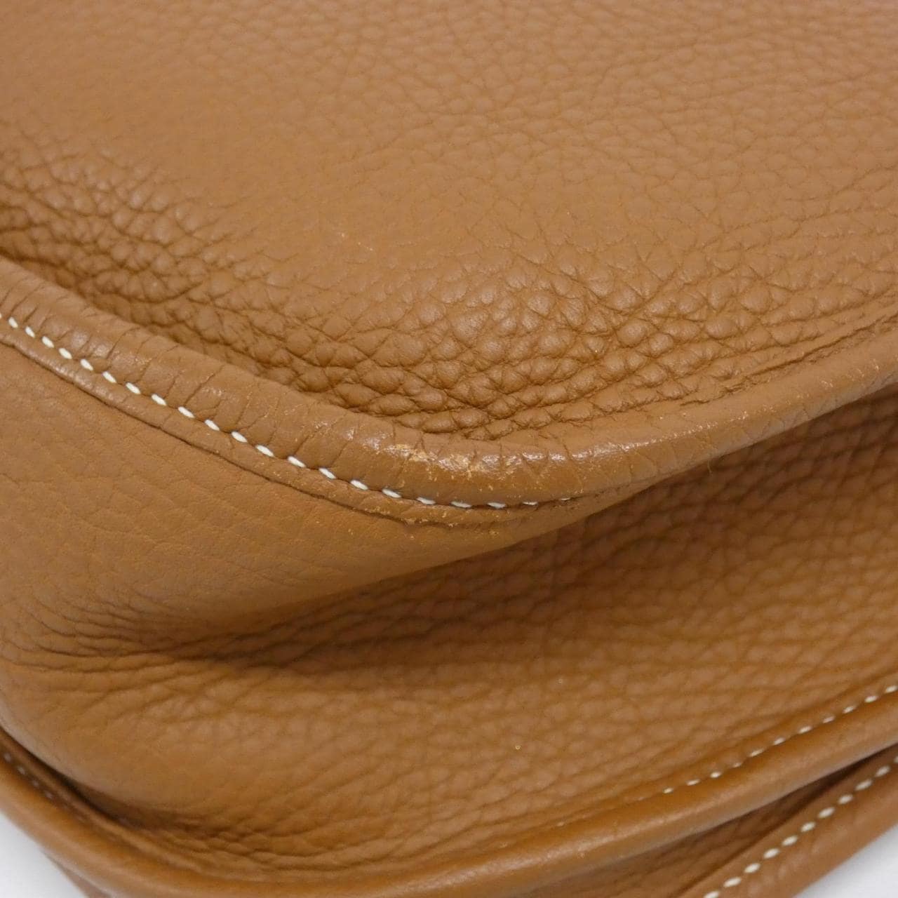 HERMES HERMÈS Evelyne 056275CK Shoulder Bag Clemence Gold Clemence Leather Rank A - Thumbnail 3