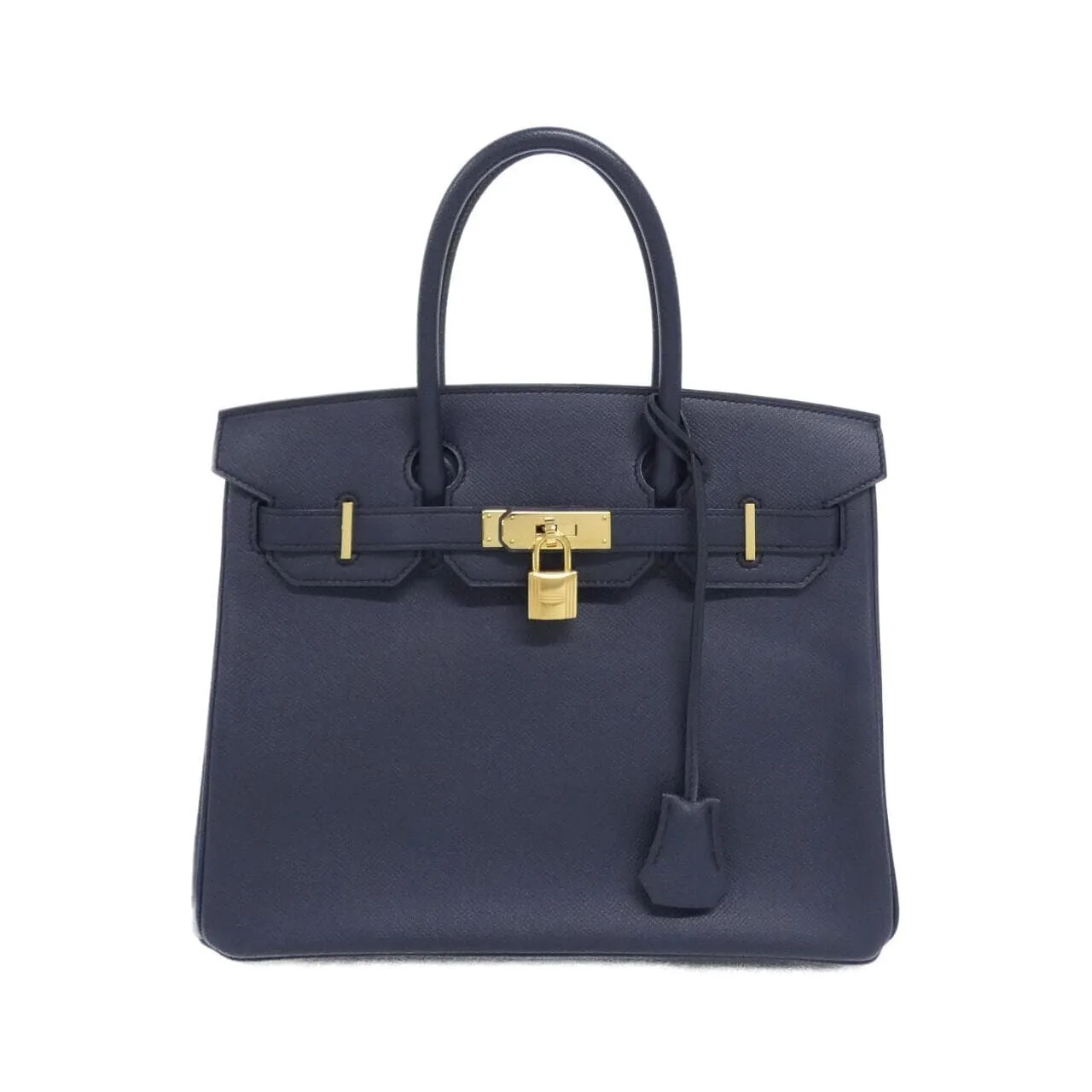 HERMES 041701CC Handbag Epsom Blue