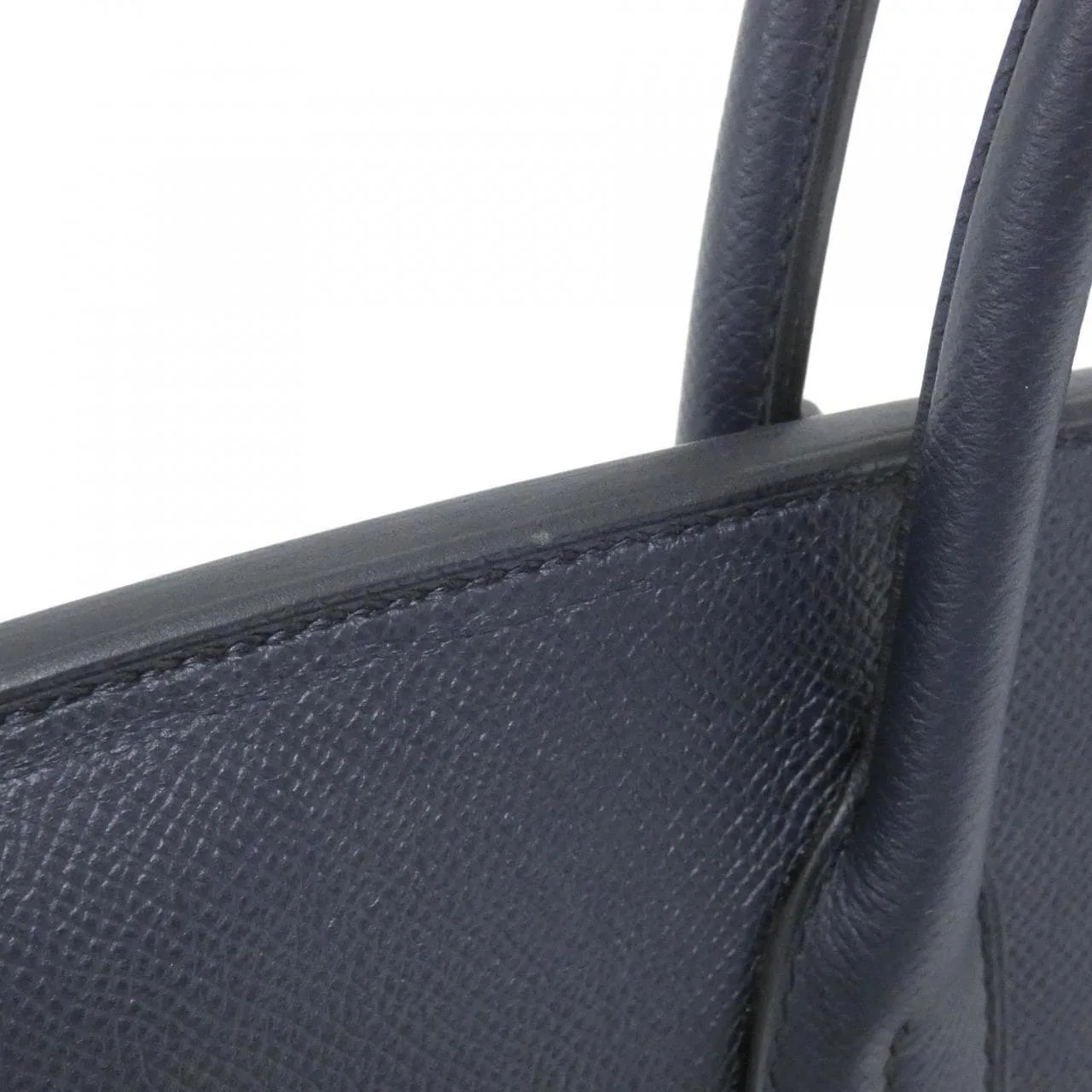 HERMES 041701CC Handbag Epsom Blue Epsom Leather - Thumbnail 7