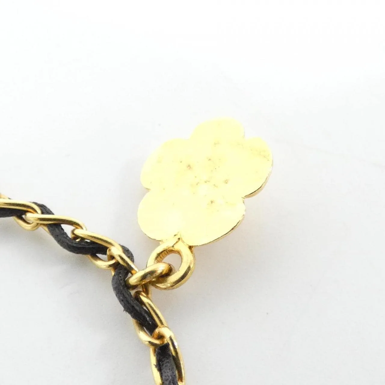 CHANEL Accessories Leather Black Leather Rank A - Thumbnail 4