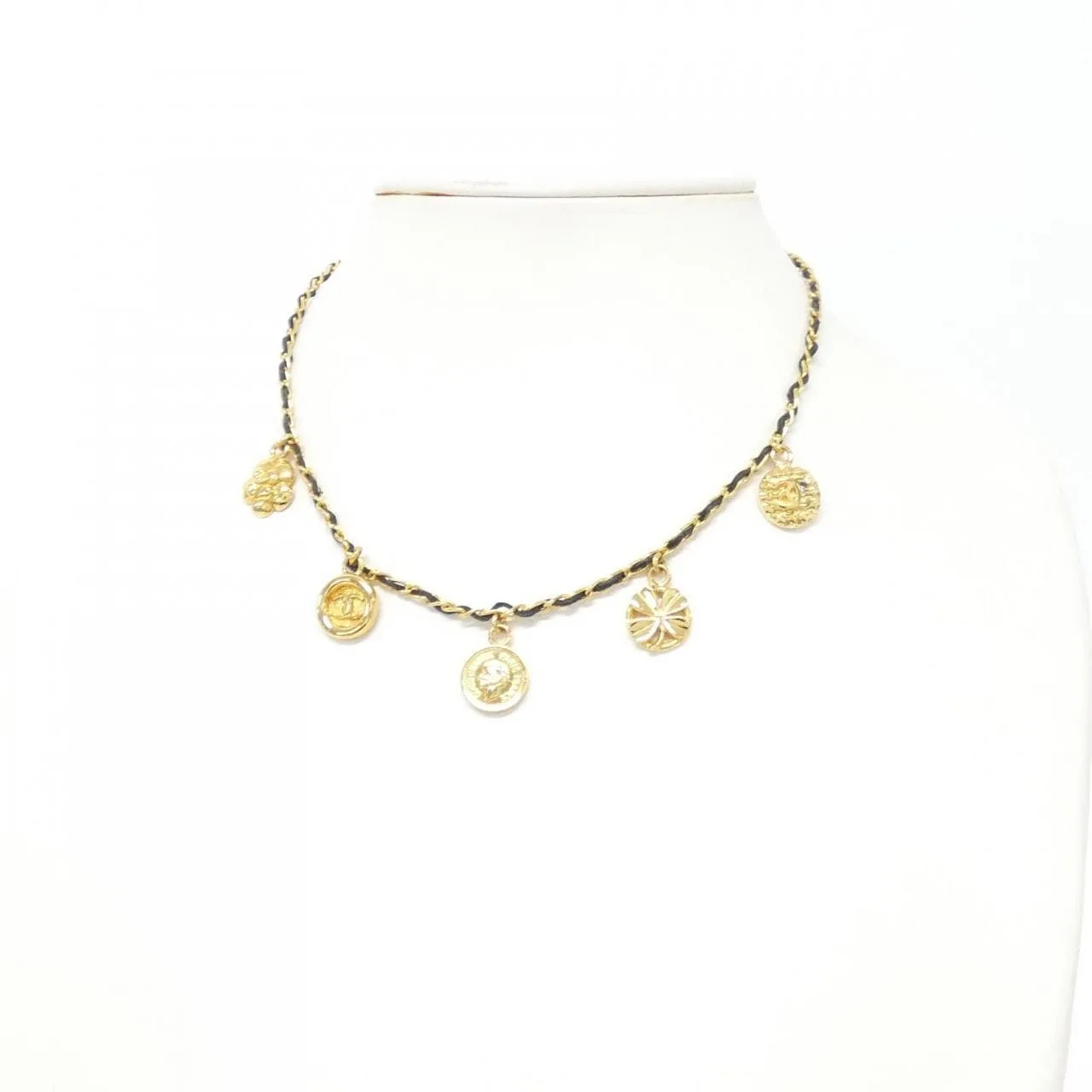 CHANEL Accessories Leather Black Leather Rank A - Thumbnail 9