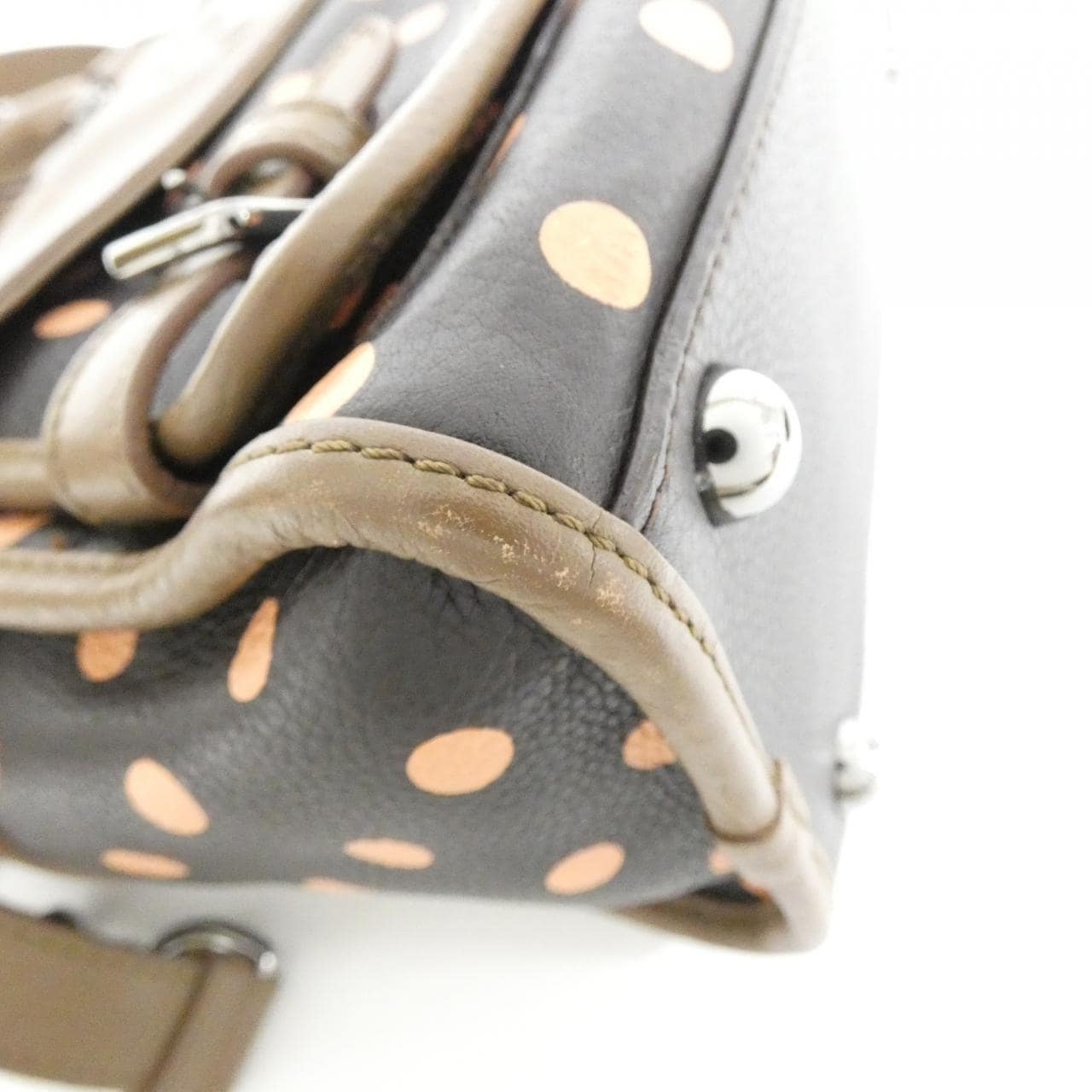 LOEWE 371 34AI39 Bag Brown Rank A - Thumbnail 3