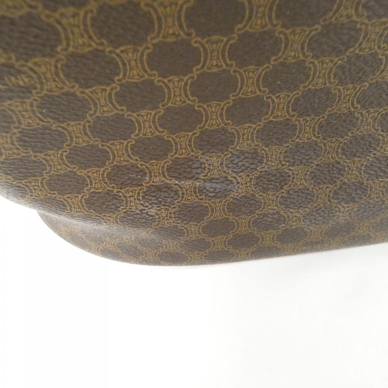 CELINE Bag Canvas 棕色 帆布 中古品A - 縮圖 4