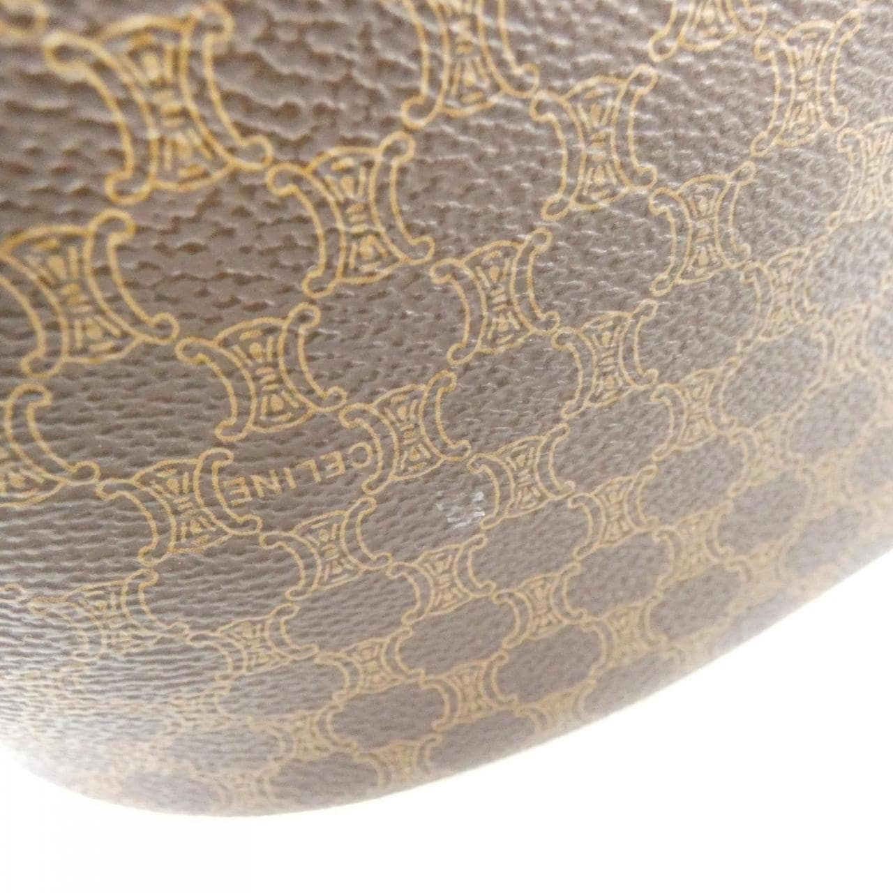 CELINE Bag Canvas 棕色 帆布 中古品A - 縮圖 6